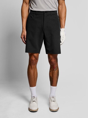 Lyle & Scott Regular Sportbroek in Zwart: voorkant