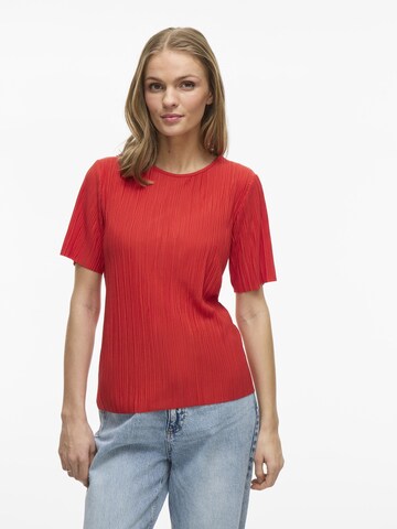 VILA Blouse in Rood: voorkant