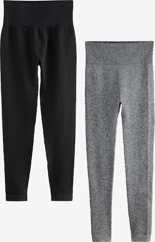 Skinny Leggings de la Next pe gri: față