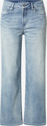 DENHAM Wide leg Jeans 'BARDOT' in Blue: front