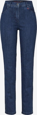 TONI Slimfit Jeans in Blauw: voorkant