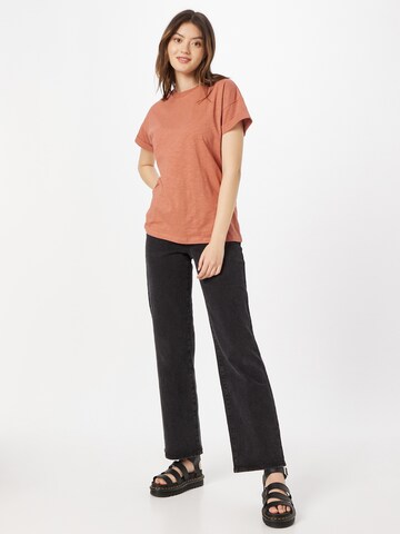 mazine Shirt 'Carlin Boyfriend' in Rood