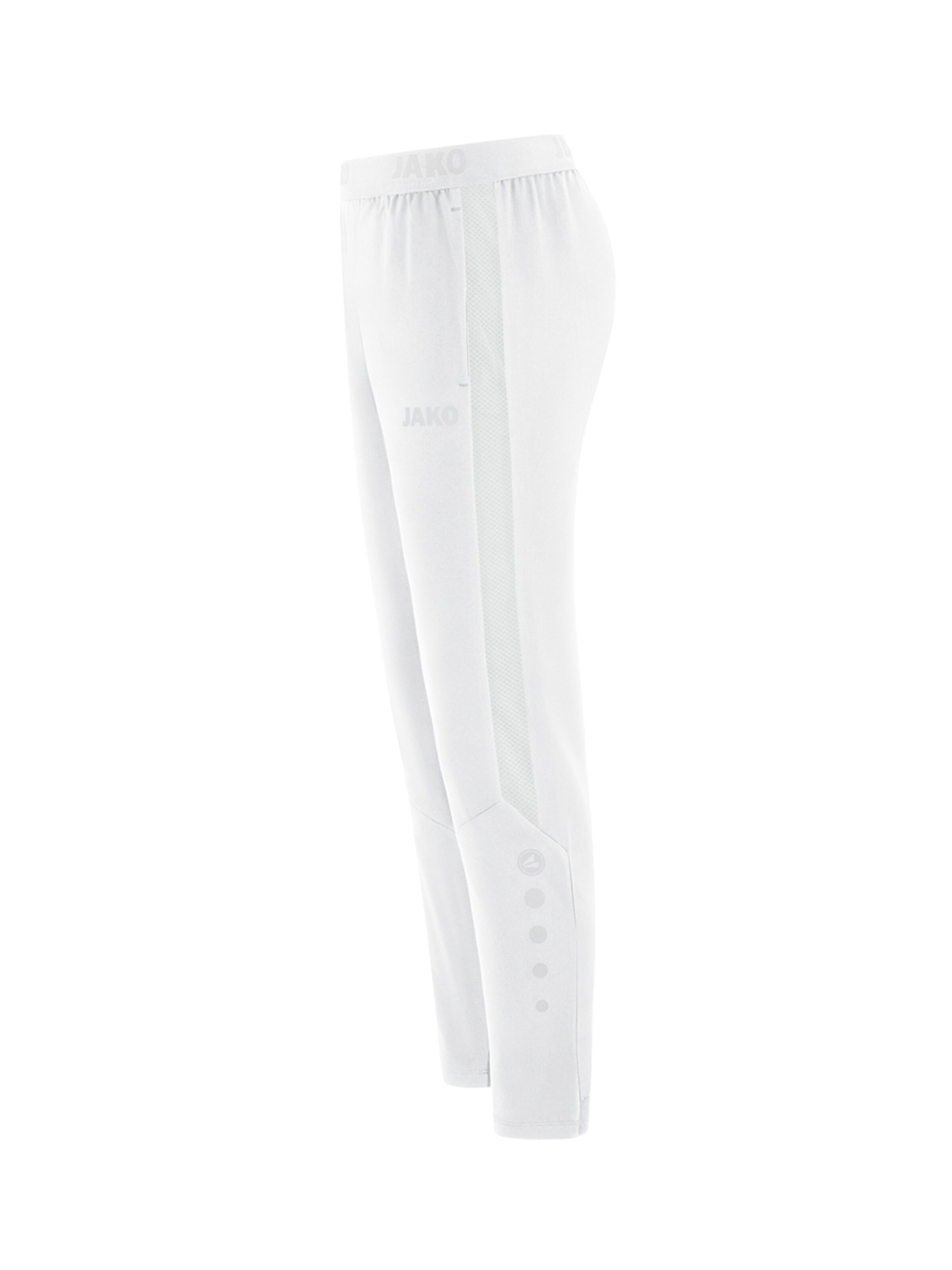 JAKO Slim fit Workout Pants in White