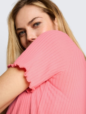TOM TAILOR Shirt in Pink