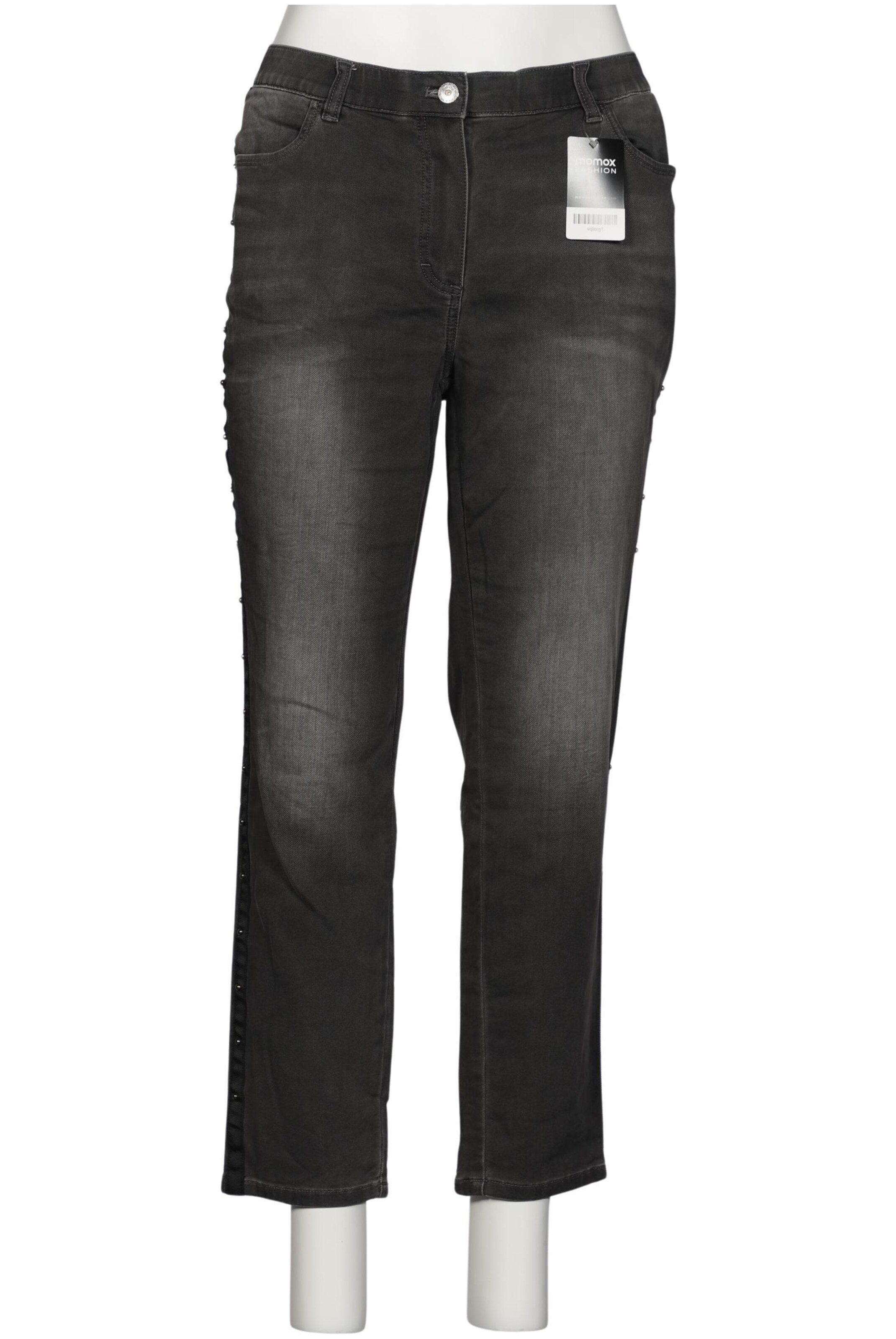 SAMOON Jeans 35-36 in Grau: Vorderseite