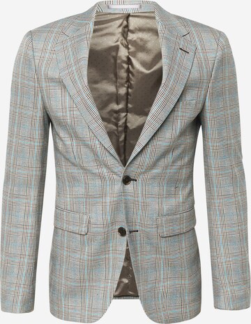 Coupe slim Veste de costume BURTON MENSWEAR LONDON en gris : devant