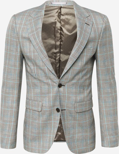 BURTON MENSWEAR LONDON Blazer in Turquoise / Grey / Black / White, Item view