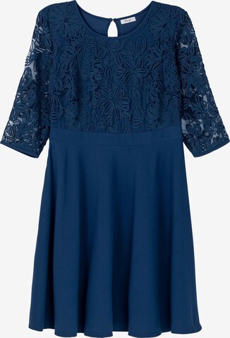 SHEEGO Cocktail Dress in Blue: front