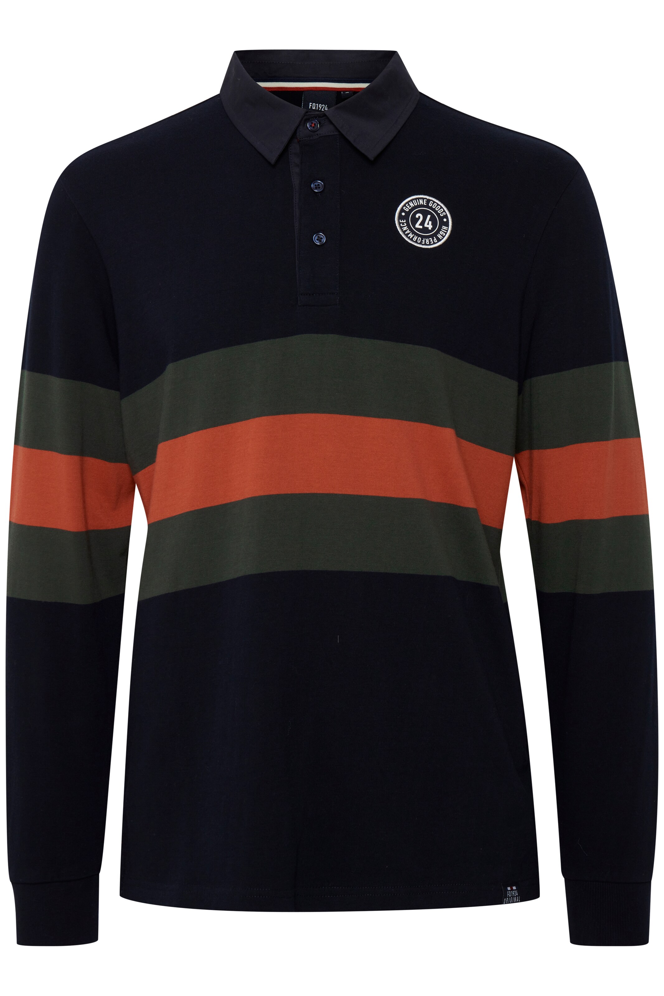 Maglietta 'MIKKAEL' di FQ1924 in blu: frontale