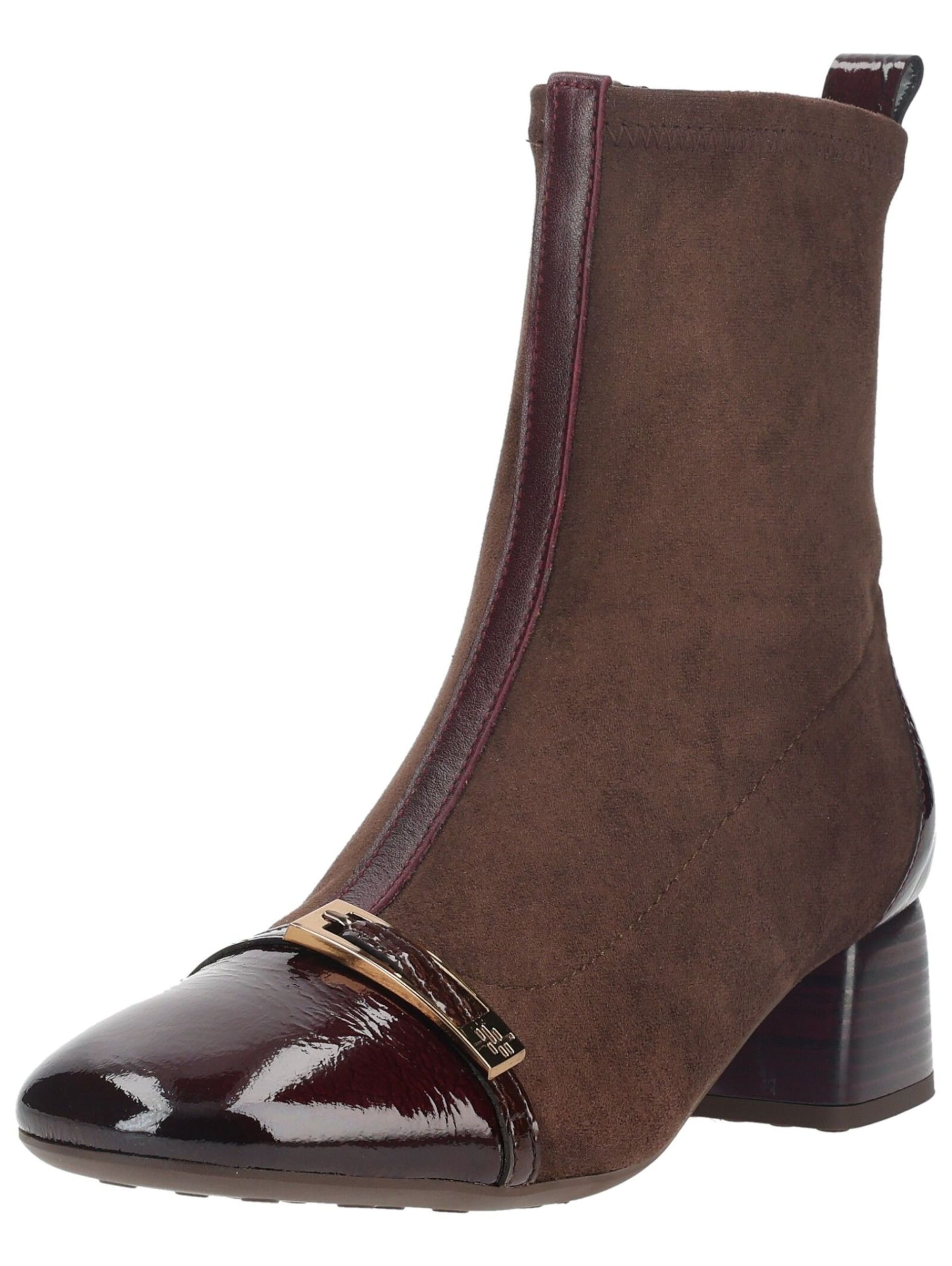 Hispanitas Stiefelette in Braun: Vorderseite