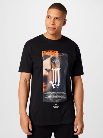 Mister Tee Shirt 'Dusa Painting' in Black: front
