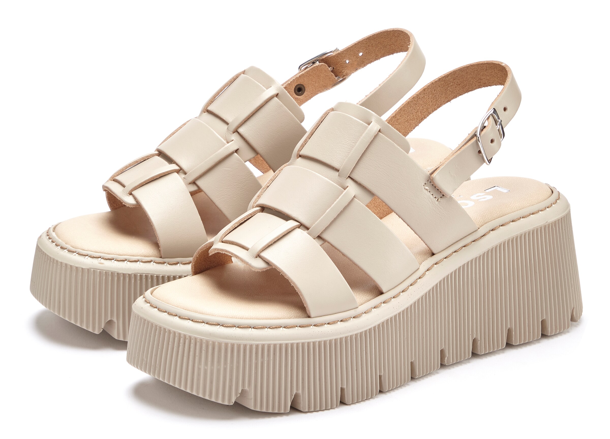 LSCN by LASCANA Sandals in Beige