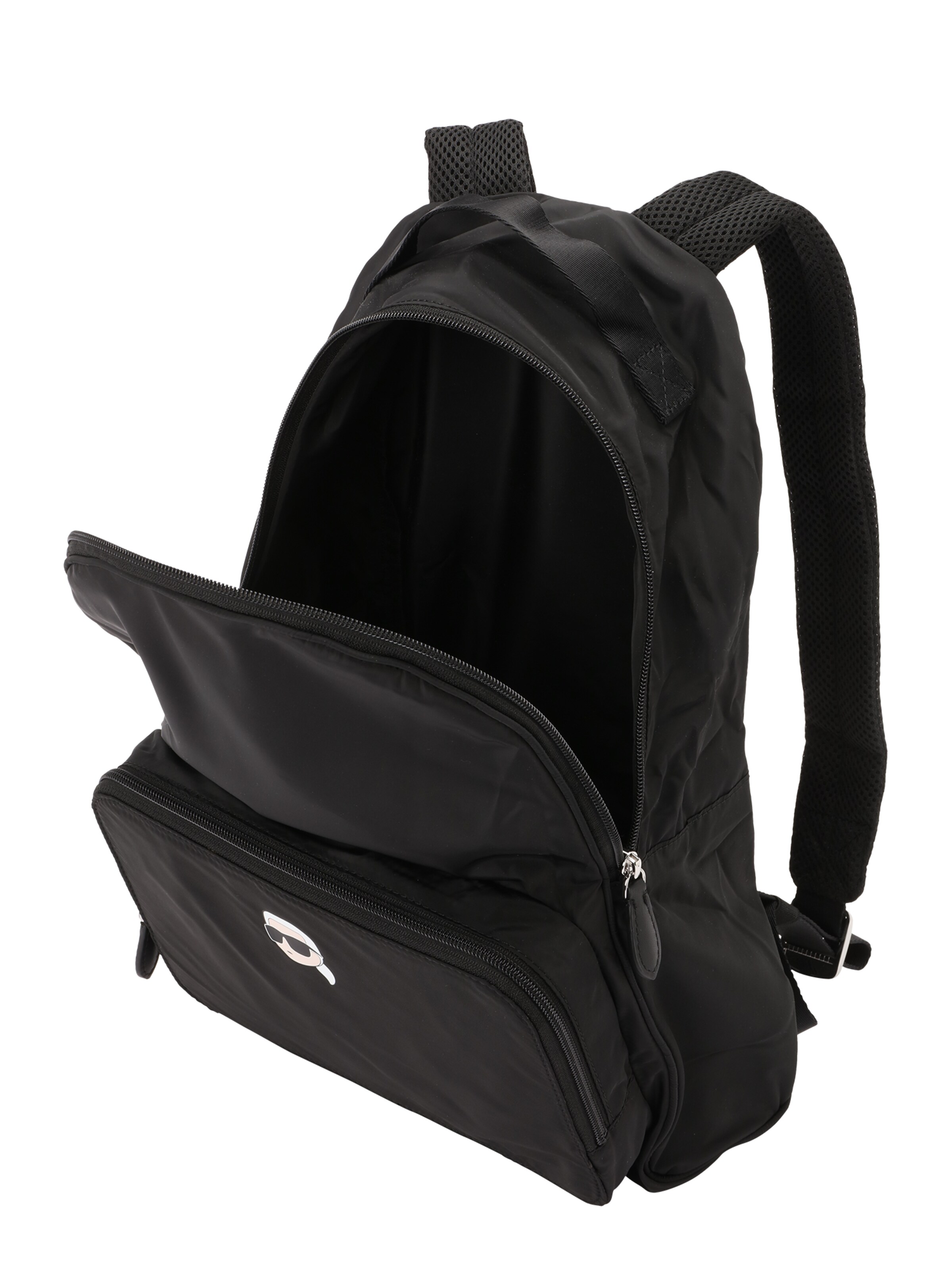 Karl Lagerfeld Backpack 'IKON' in Black