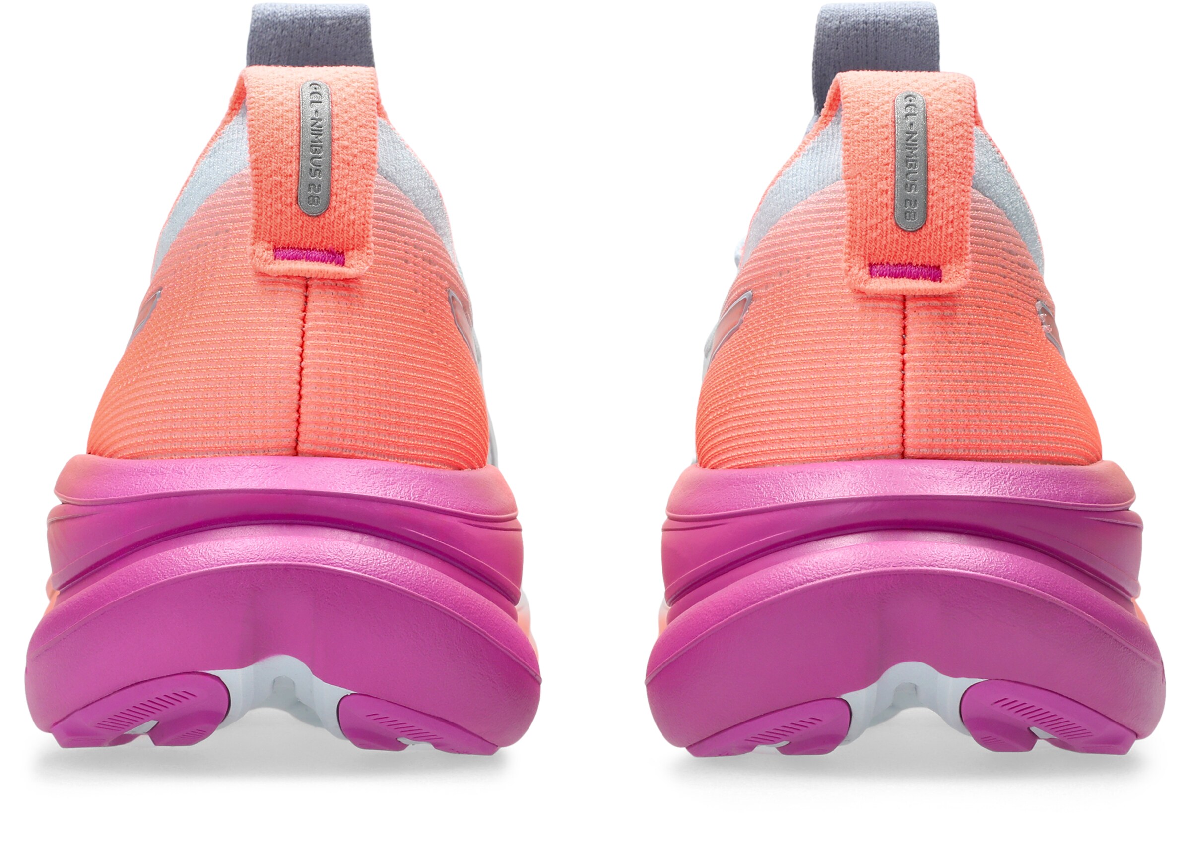 Chaussure de course 'GEL-NIMBUS 28' ASICS en bleu