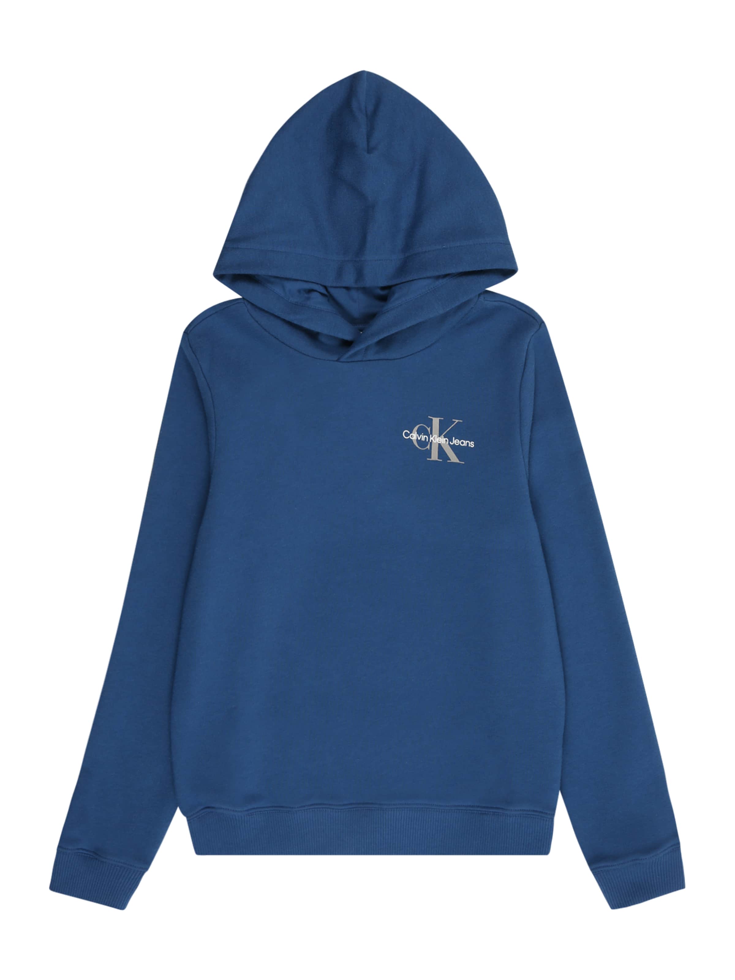 zils Calvin Klein Jeans Sportisks džemperis: no priekšpuses