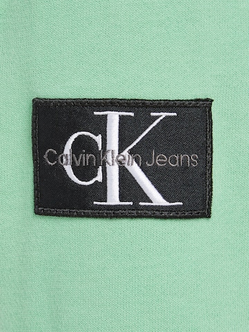 Calvin Klein Jeans Dressipluus, värv roheline