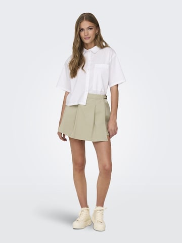 ONLY Regular Skirt 'INDY' in Beige