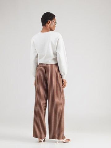 VERO MODA Wide leg Byxa 'VMRosie' i brun