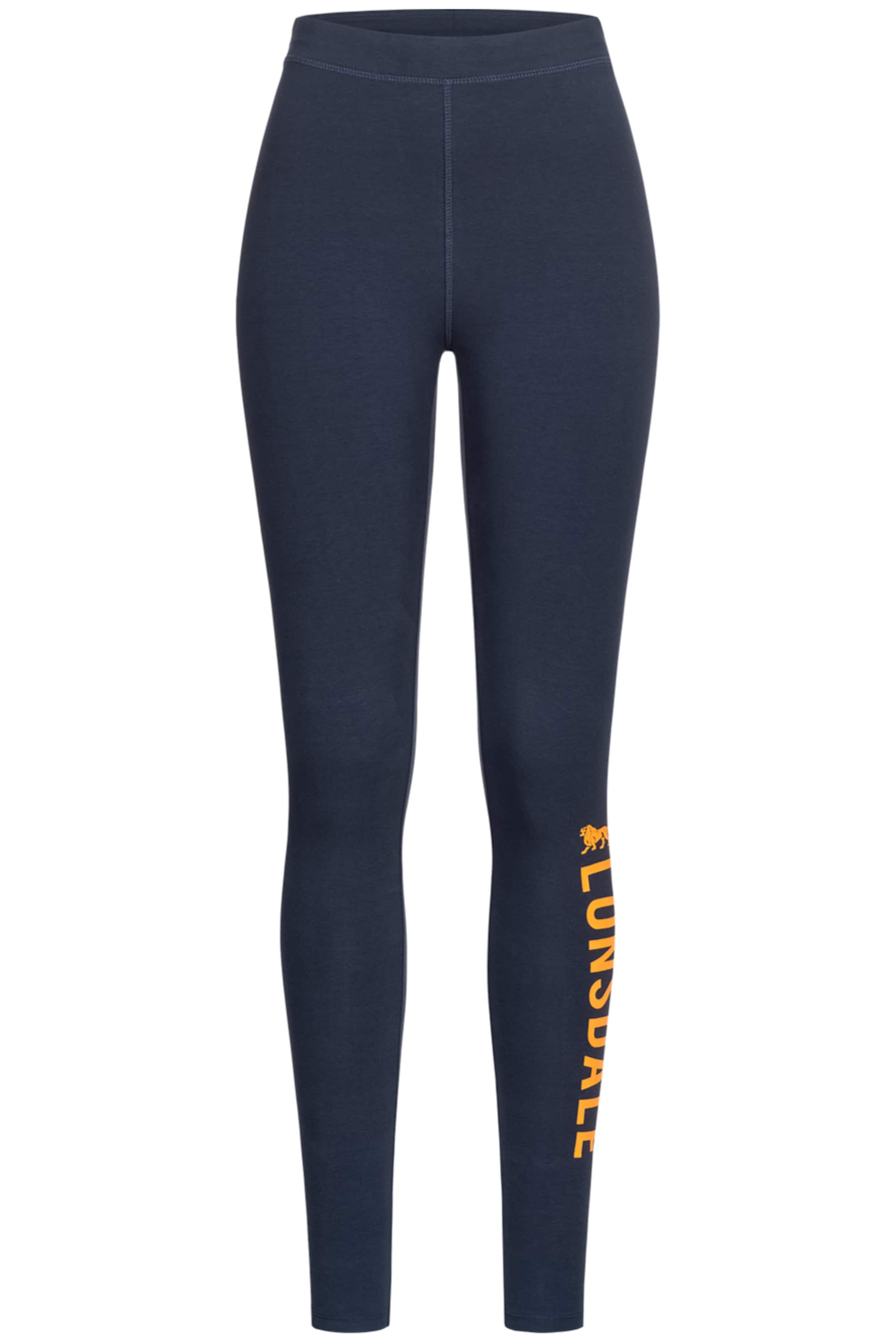 LONSDALE Skinny Legíny 'Daiches' – modrá: přední strana