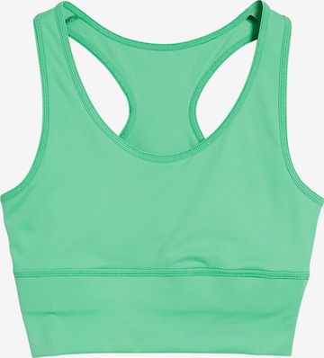 ARMEDANGELS Bralette Sports Bra ' SAANTOSHA ' in Green: front