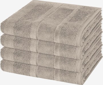 Cawö Towel 'Noblesse' in Grey: front