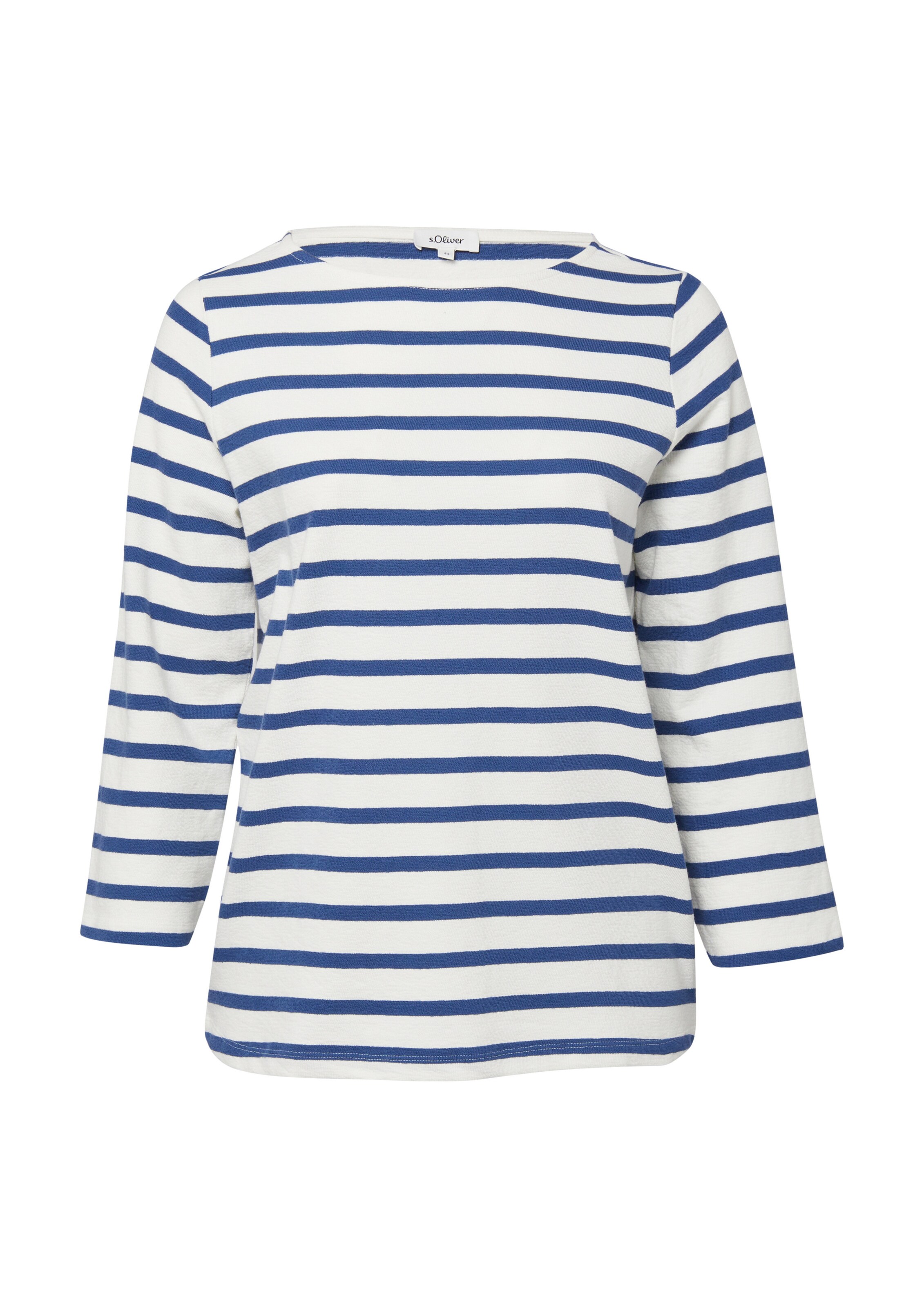 s.Oliver Sweatshirt in Weiß: Vorderseite
