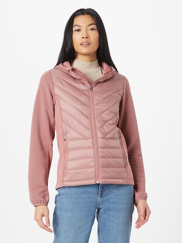 PROTEST Athletic Jacket 'THESTIA' in Pink: front