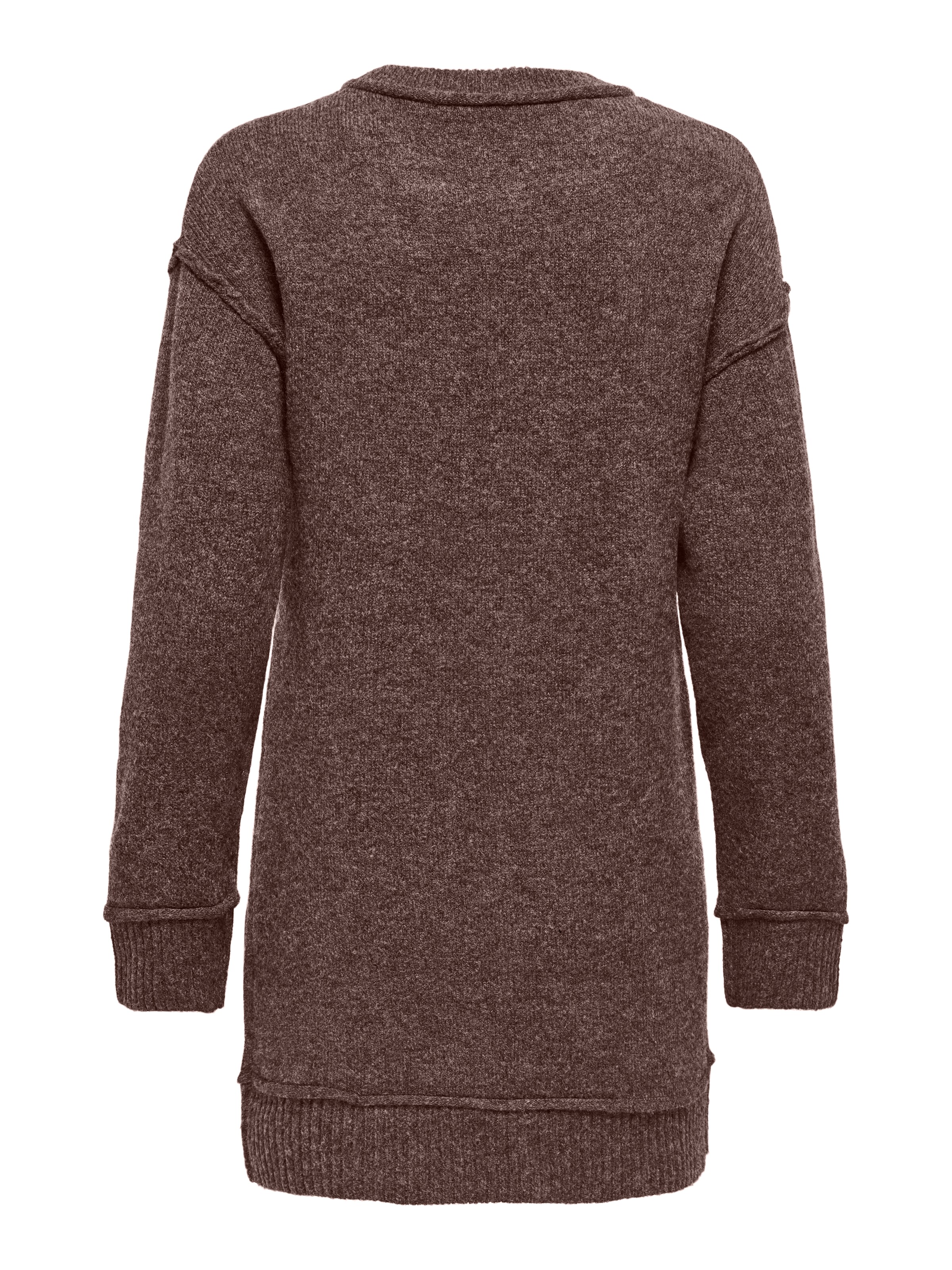ONLY Strickkleid in Braun