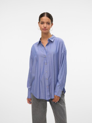 Chemisier 'VMNORA' VERO MODA en bleu