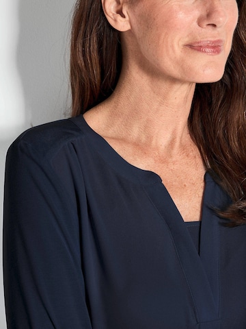 Goldner Blouse in Blauw