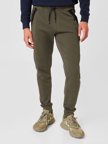 Cars Jeans Tapered Broek 'LAX' in Groen: voorkant