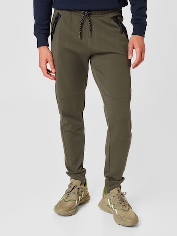 Cars Jeans Tapered Broek 'LAX' in Groen: voorkant