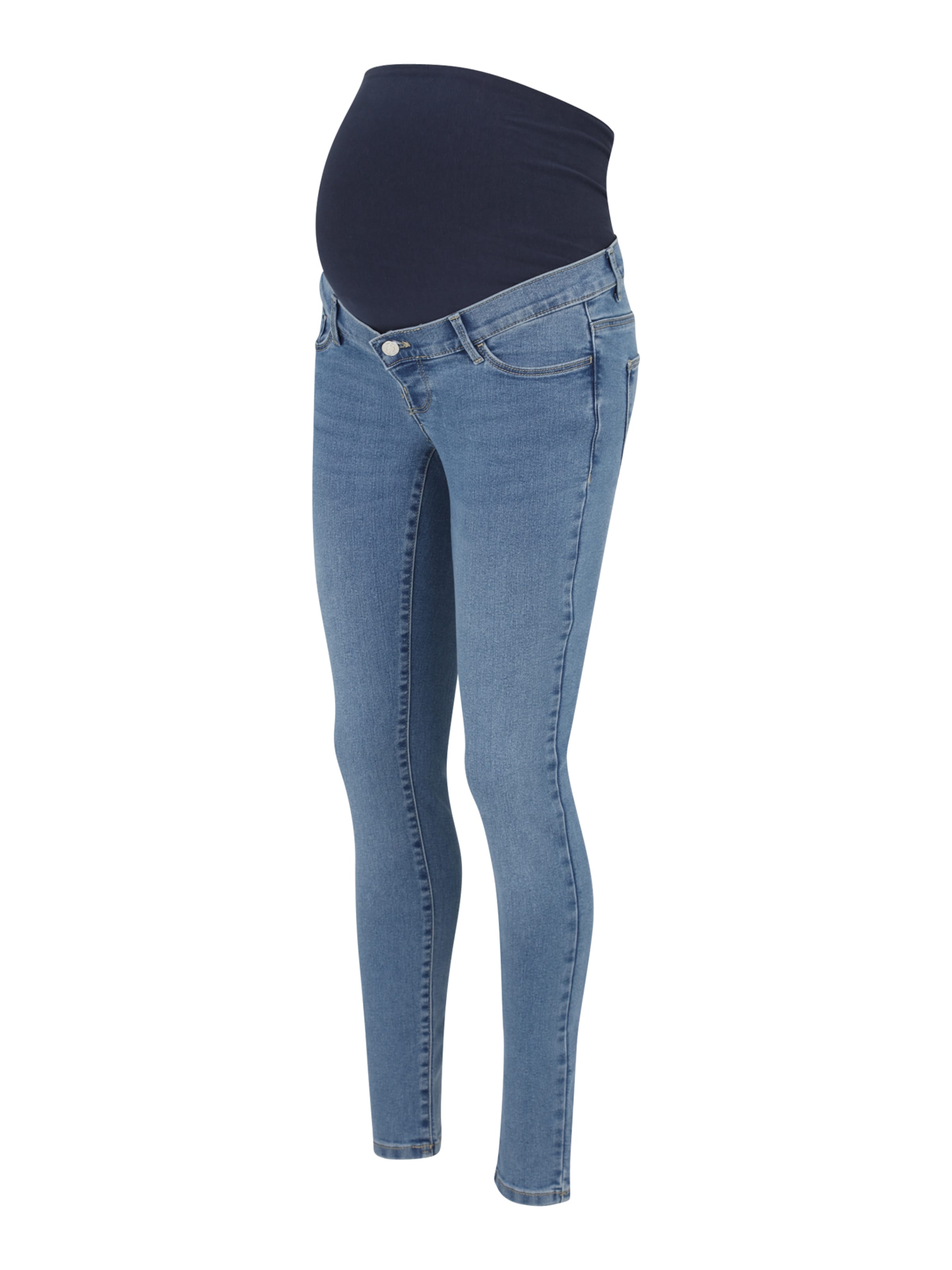 Vero Moda Maternity Skinny Jeans 'VMMCARA' in Blauw: voorkant