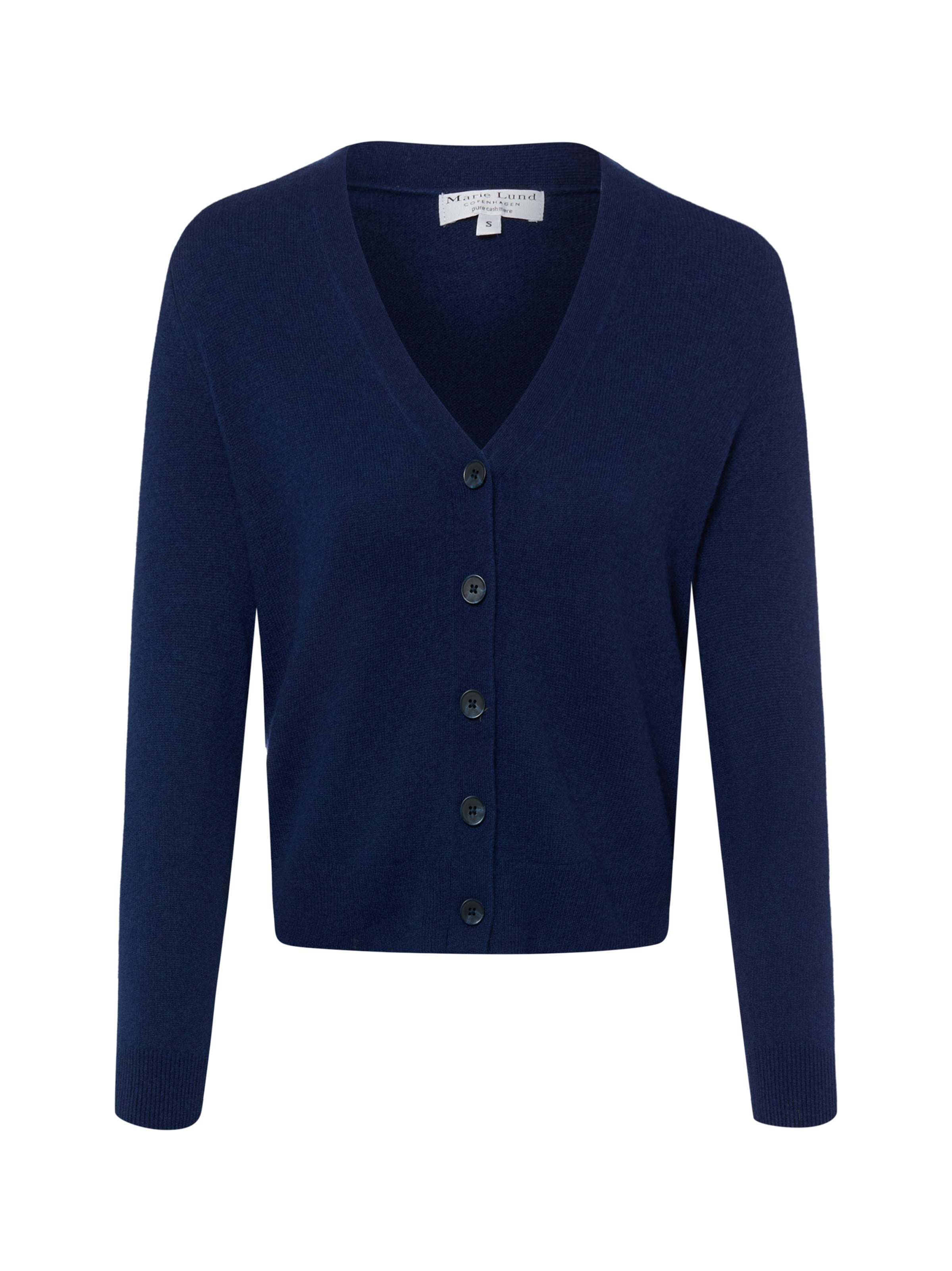 Marie Lund Strickjacke in S in royalblau, Produktansicht