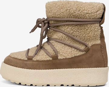 Marc O'Polo Snowboots i beige: forside