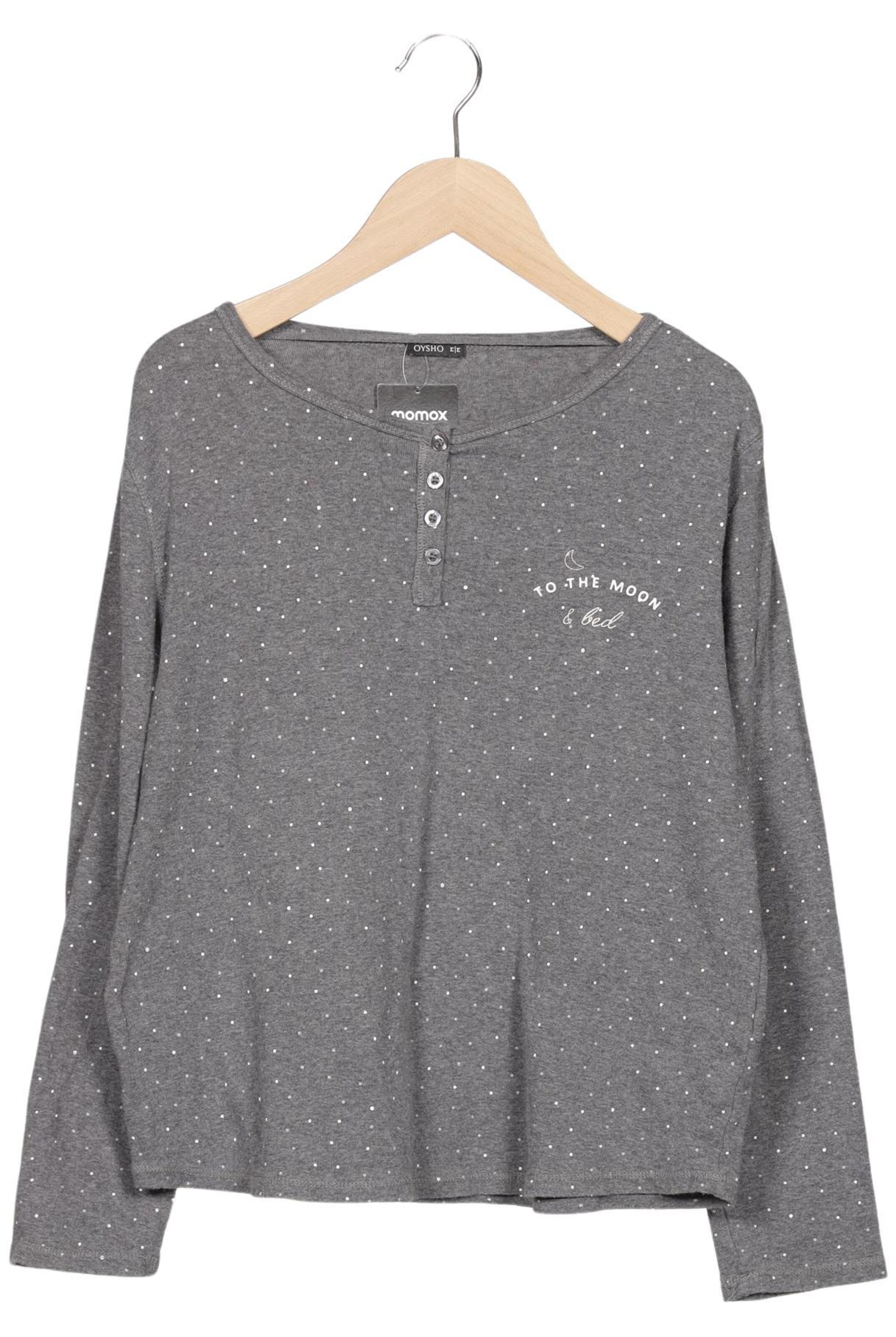 Oysho Top & Shirt in M in Grey: front