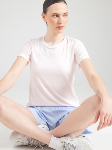 T-shirt fonctionnel 'Pacy' Athlecia en rose : devant