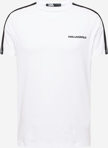 Karl Lagerfeld - Camisa em branco: frente