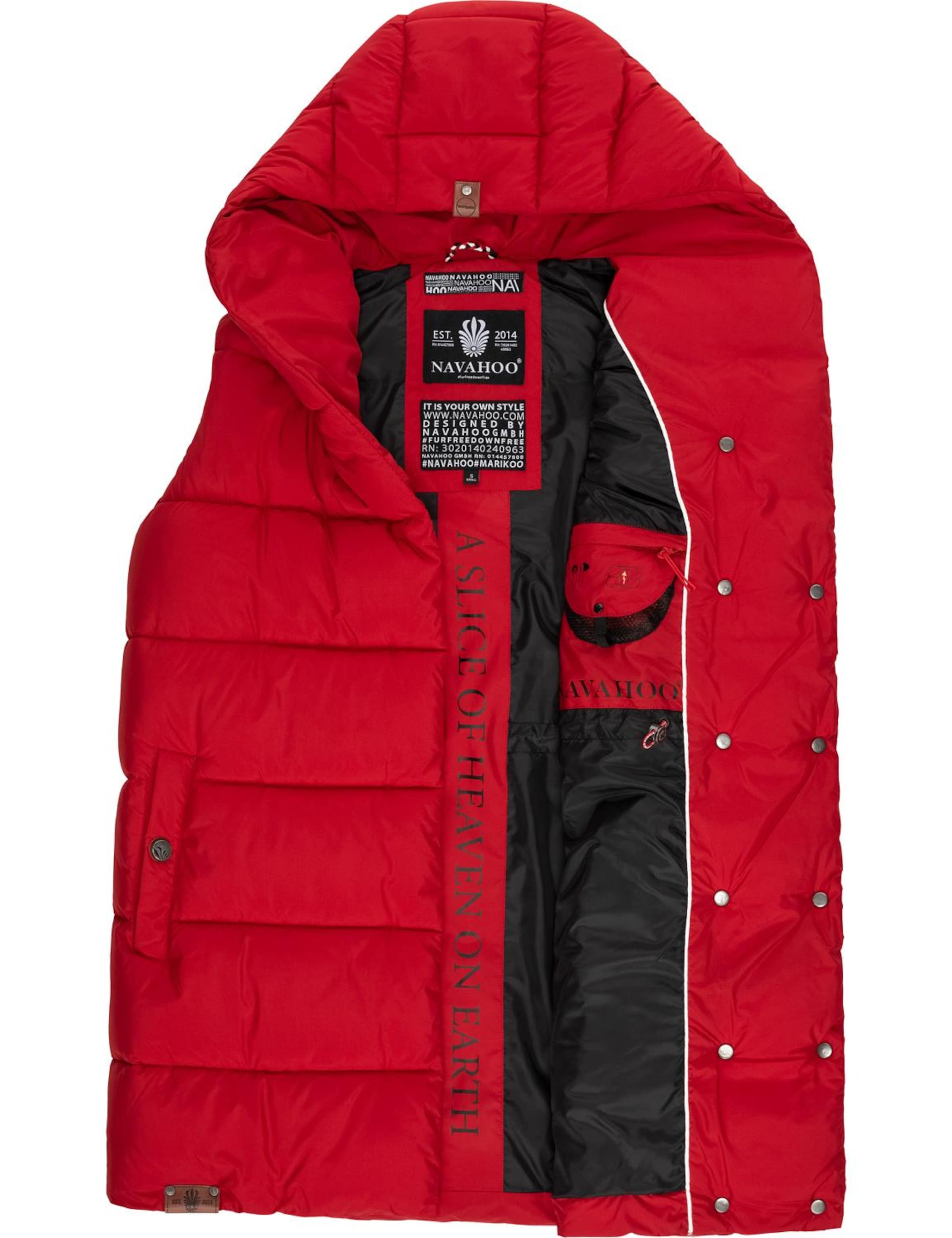 NAVAHOO Vest 'Madilynaa' in Red