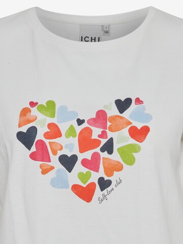 ICHI T-shirt 'OSSI' i beige