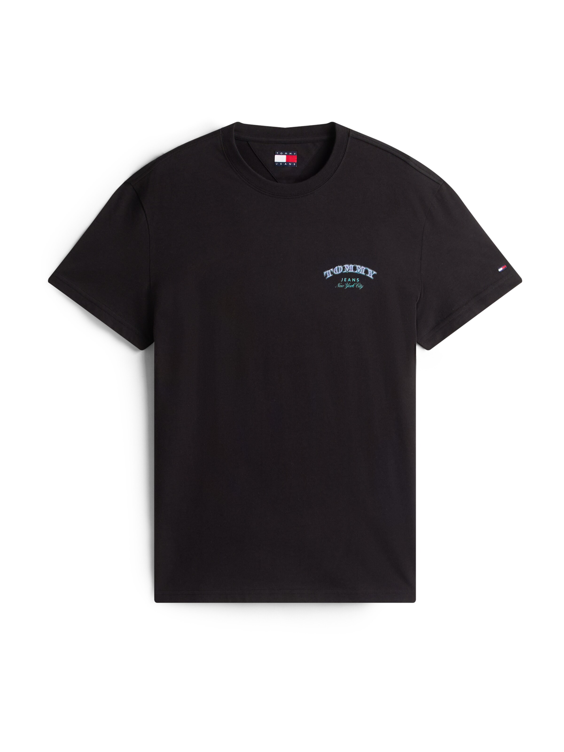 T-Shirt Tommy Jeans en noir : devant