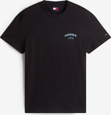 Tommy Jeans T-Shirt in Schwarz: Vorderseite