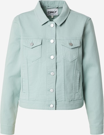 ONLY Prehodna jakna 'ONLTia' | zelena barva: sprednja stran