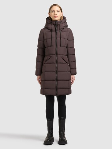 khujo Winter coat 'Arlene2' in Brown