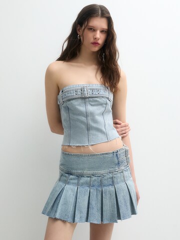 Pull&Bear Top in Blue: front