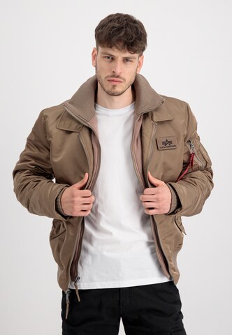 ALPHA INDUSTRIES - Chaqueta de entretiempo 'Jet Blast' en gris: frente