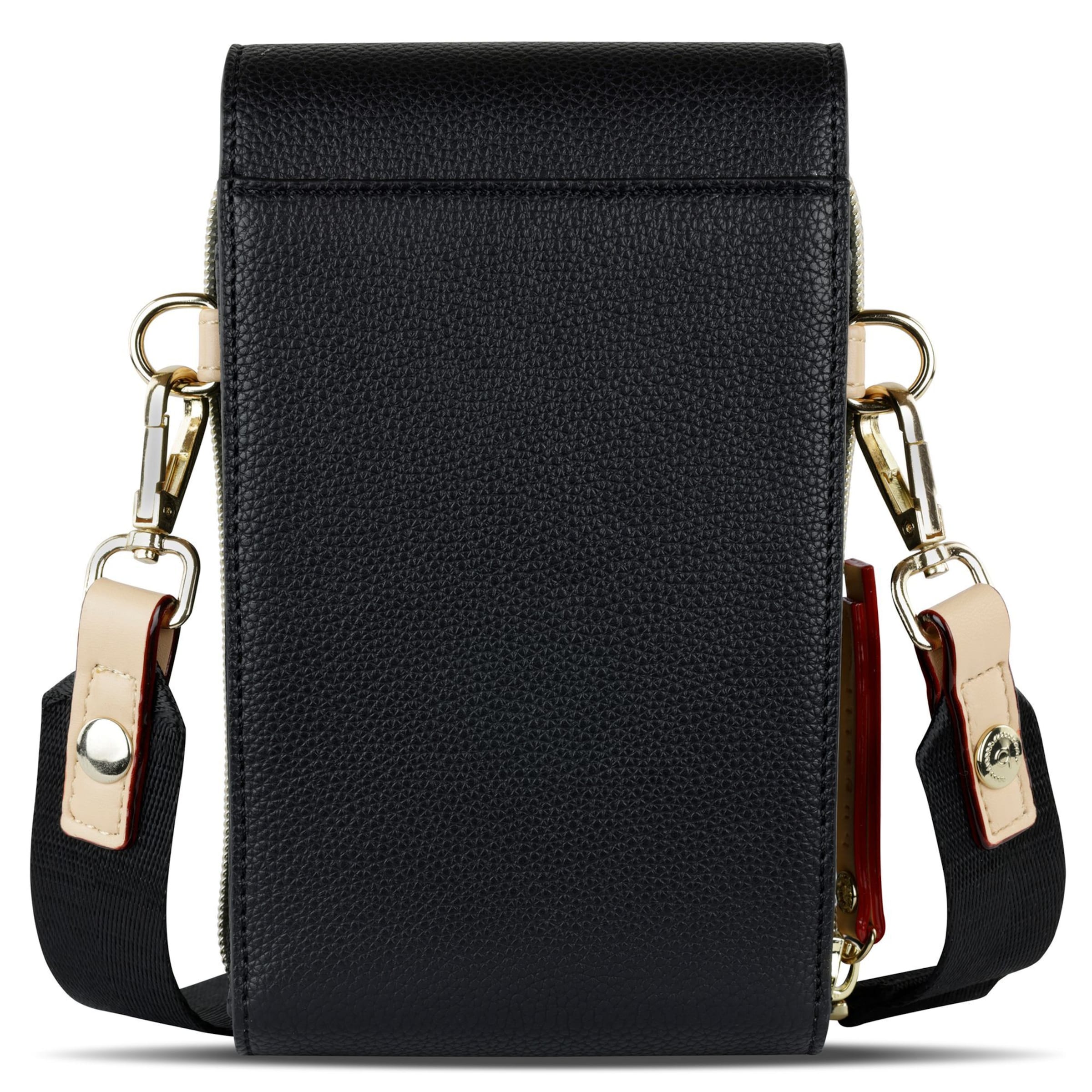 Borsa a tracolla 'Ella' di bugatti in nero