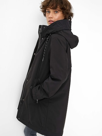 Fuchs Schmitt Between-Seasons Coat 'Lillesand' in Black