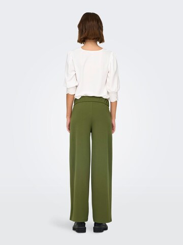 JDY Wide leg Broek 'JDYLOUISVILLE CATIA' in Groen