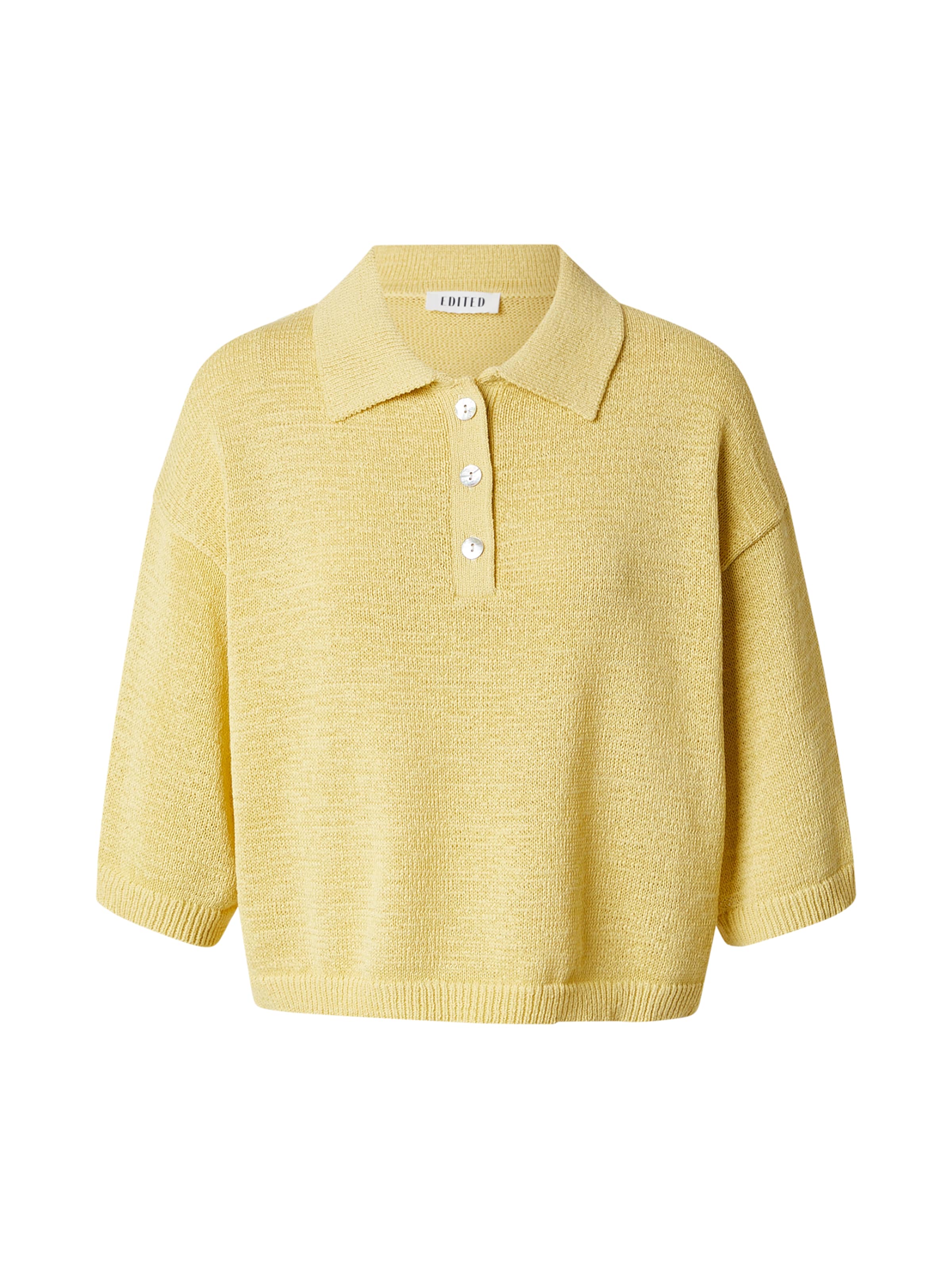 EDITED Shirt 'Anaya' in Gelb: Vorderseite